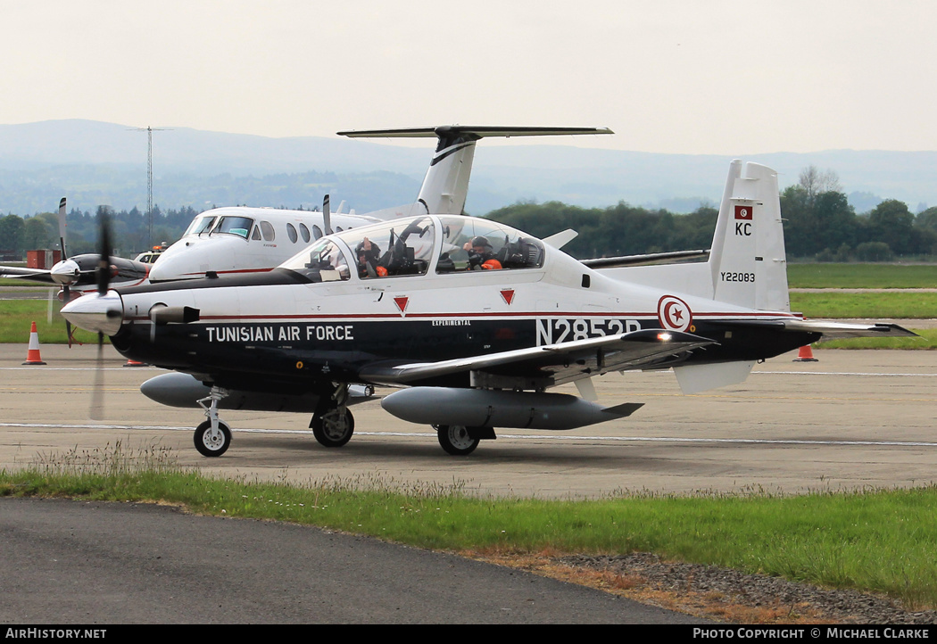 Aircraft Photo of N2852B / Y22083 | Beechcraft T-6C Texan II | Tunisia - Air Force | AirHistory.net #571254