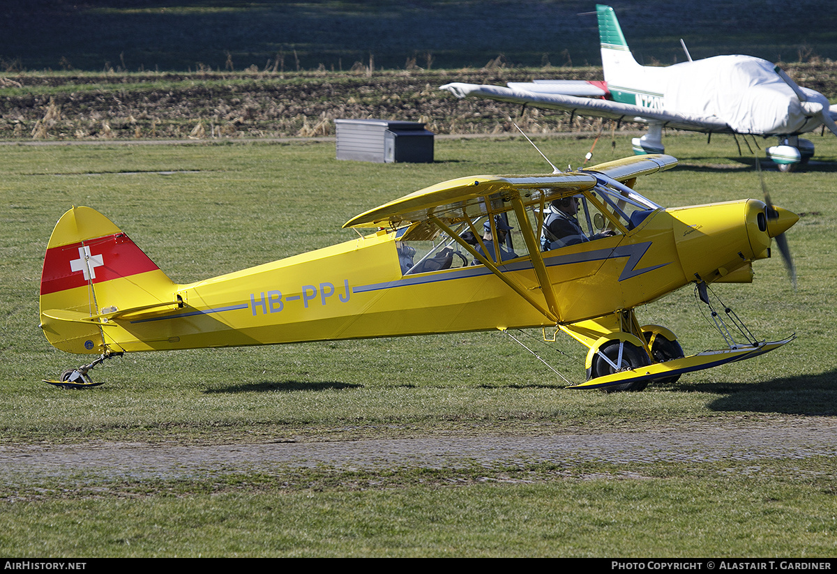 Aircraft Photo of HB-PPJ | Piper PA-18-150 Super Cub | AirHistory.net #571255