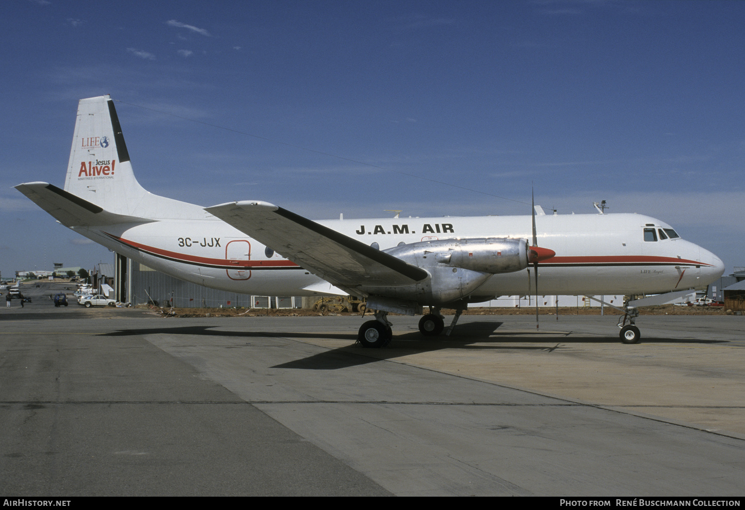 Aircraft Photo of 3C-JJX | Hawker Siddeley HS-780 Andover C1 | J.A.M. Air - Jesus Alive Ministeries | AirHistory.net #571257