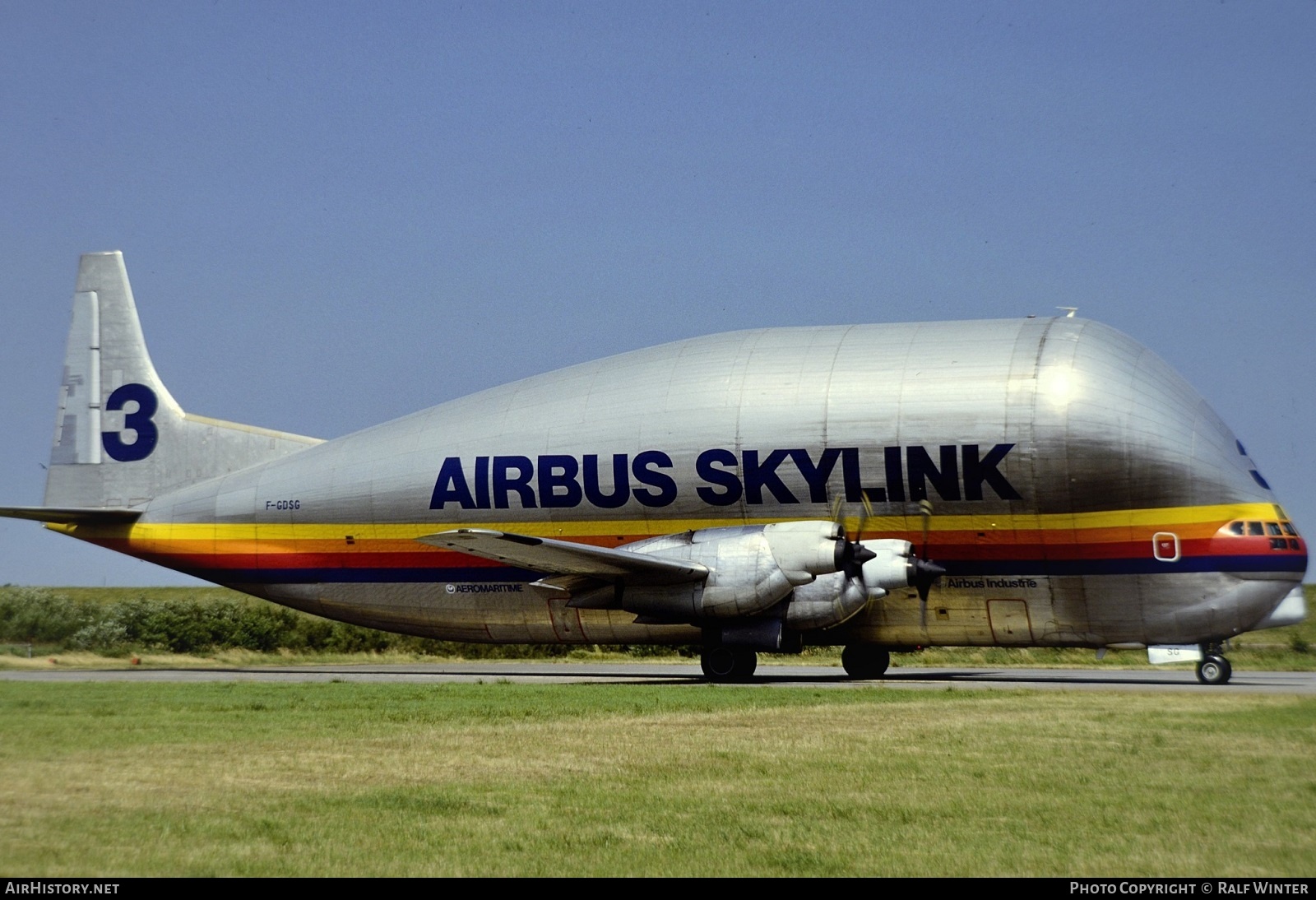 Aircraft Photo of F-GDSG | Aero Spacelines 377SGT Super Guppy Turbine | Airbus Skylink | AirHistory.net #571260