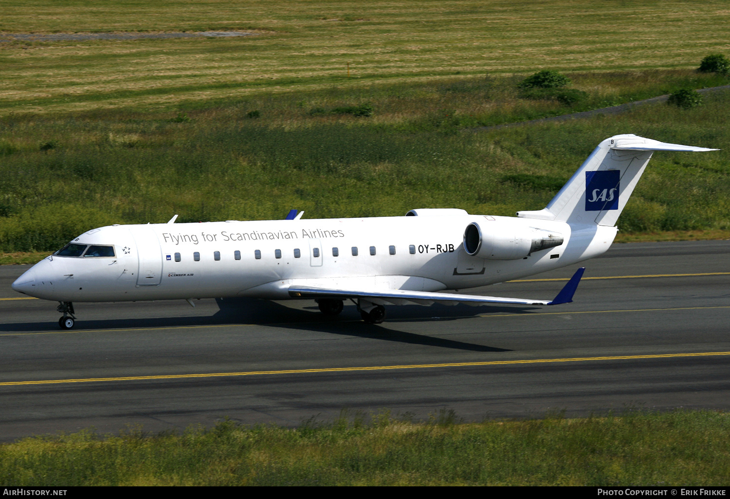 Aircraft Photo of OY-RJB | Bombardier CRJ-200LR (CL-600-2B19) | Scandinavian Airlines - SAS | AirHistory.net #571269