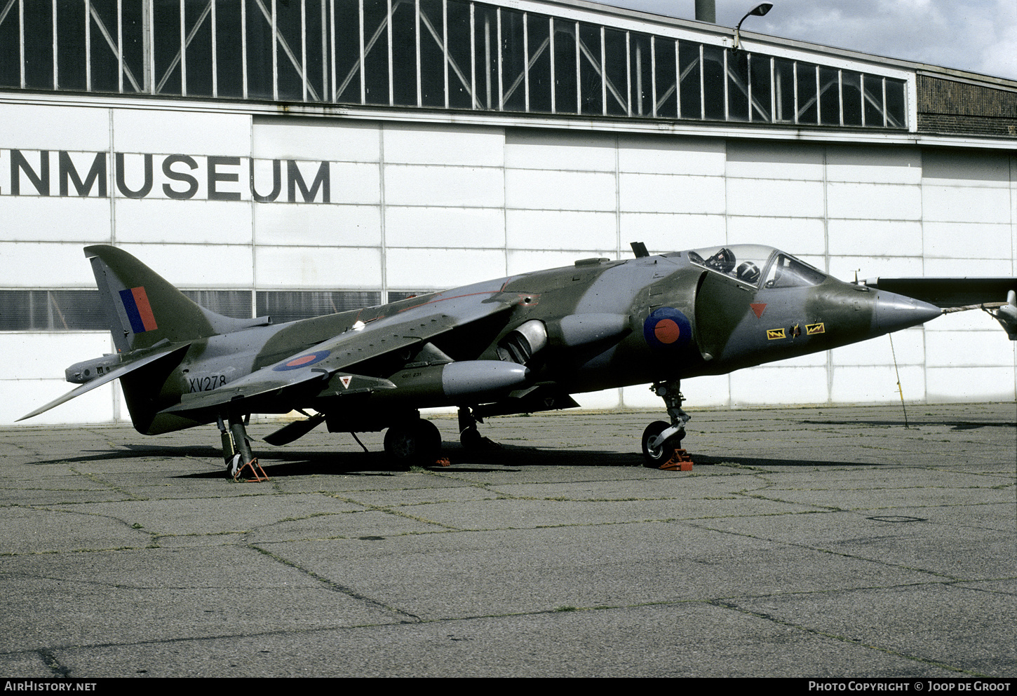 Aircraft Photo of XV278 | Hawker Siddeley Harrier GR1 | UK - Air Force | AirHistory.net #571279