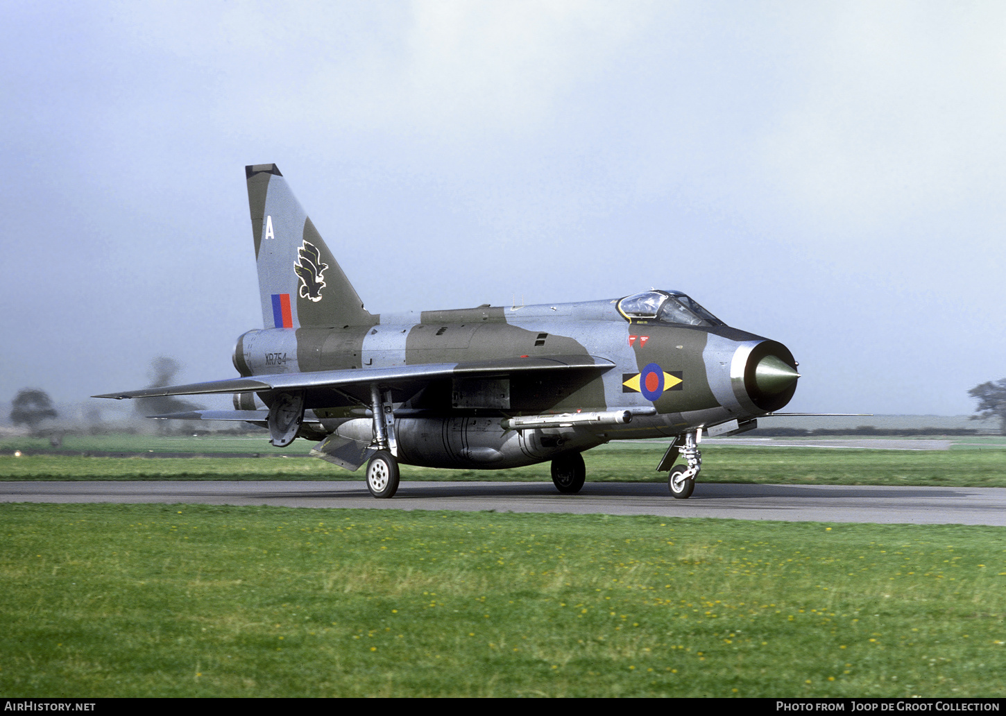 Aircraft Photo of XR754 | English Electric Lightning F6 | UK - Air Force | AirHistory.net #571283