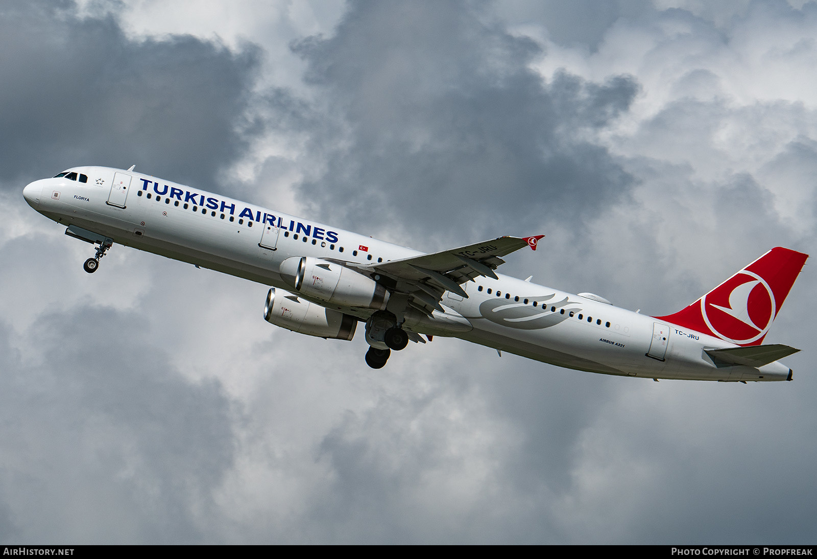 Aircraft Photo of TC-JRU | Airbus A321-231 | Turkish Airlines | AirHistory.net #571285