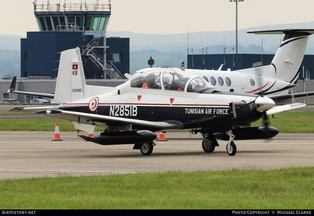 Aircraft Photo of N2851B / Y22082 | Beechcraft T-6C Texan II | Tunisia - Air Force | AirHistory.net #571291