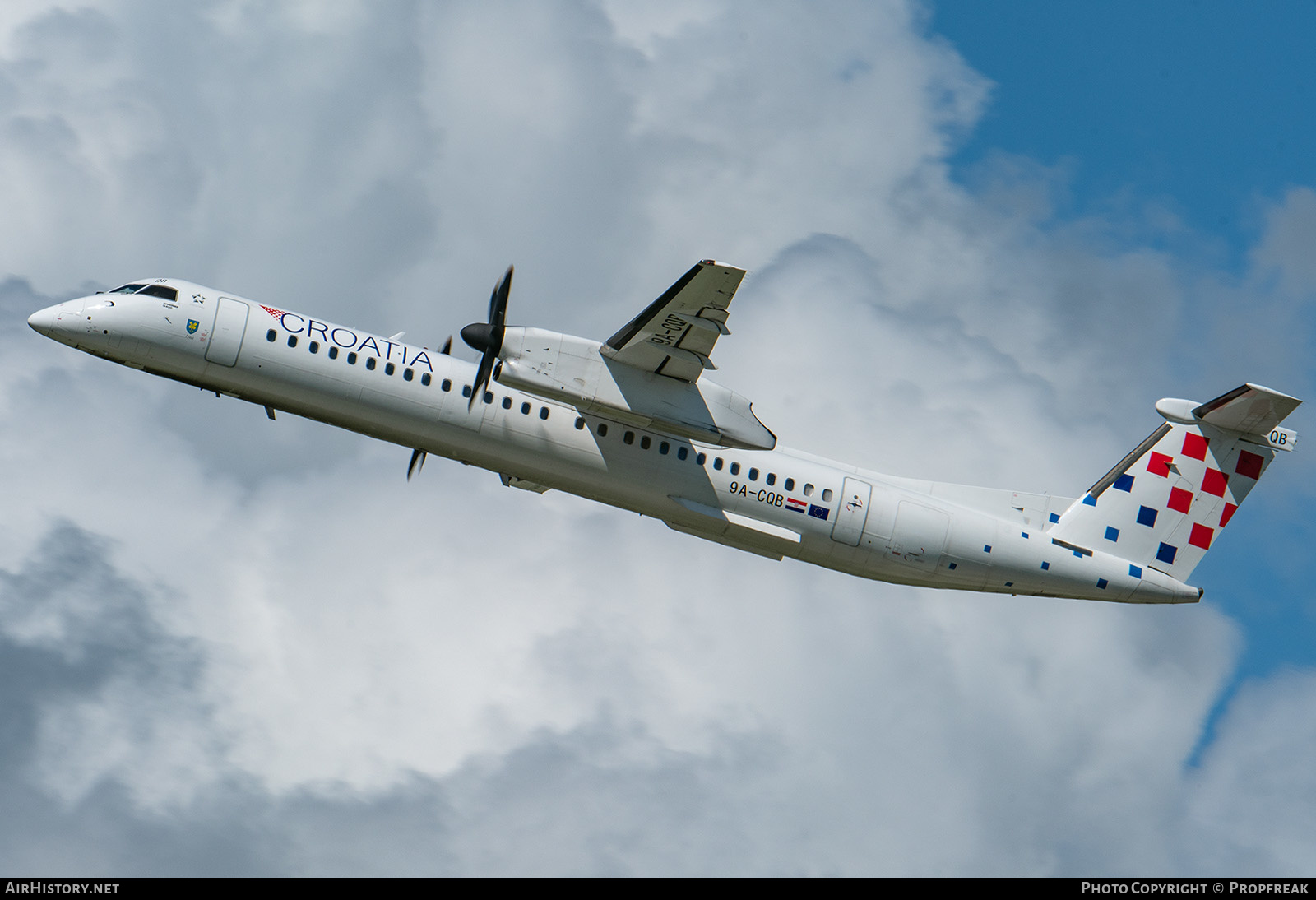 Aircraft Photo of 9A-CQB | Bombardier DHC-8-402 Dash 8 | Croatia Airlines | AirHistory.net #571305