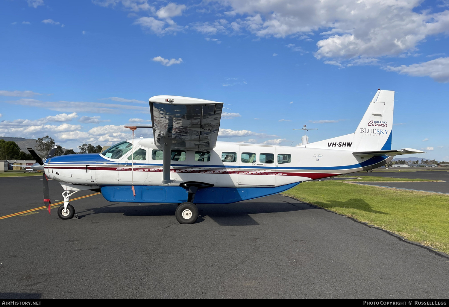 Aircraft Photo of VH-SHW | Cessna 208B Grand Caravan | Blue Sky Airways | AirHistory.net #571325