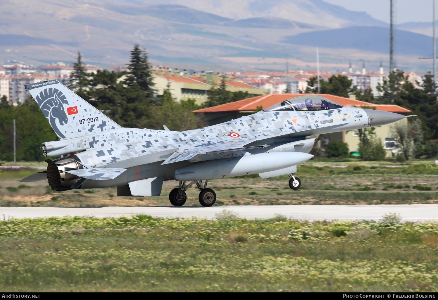 Aircraft Photo of 87-0019 | General Dynamics F-16C Fighting Falcon | Turkey - Air Force | AirHistory.net #571326