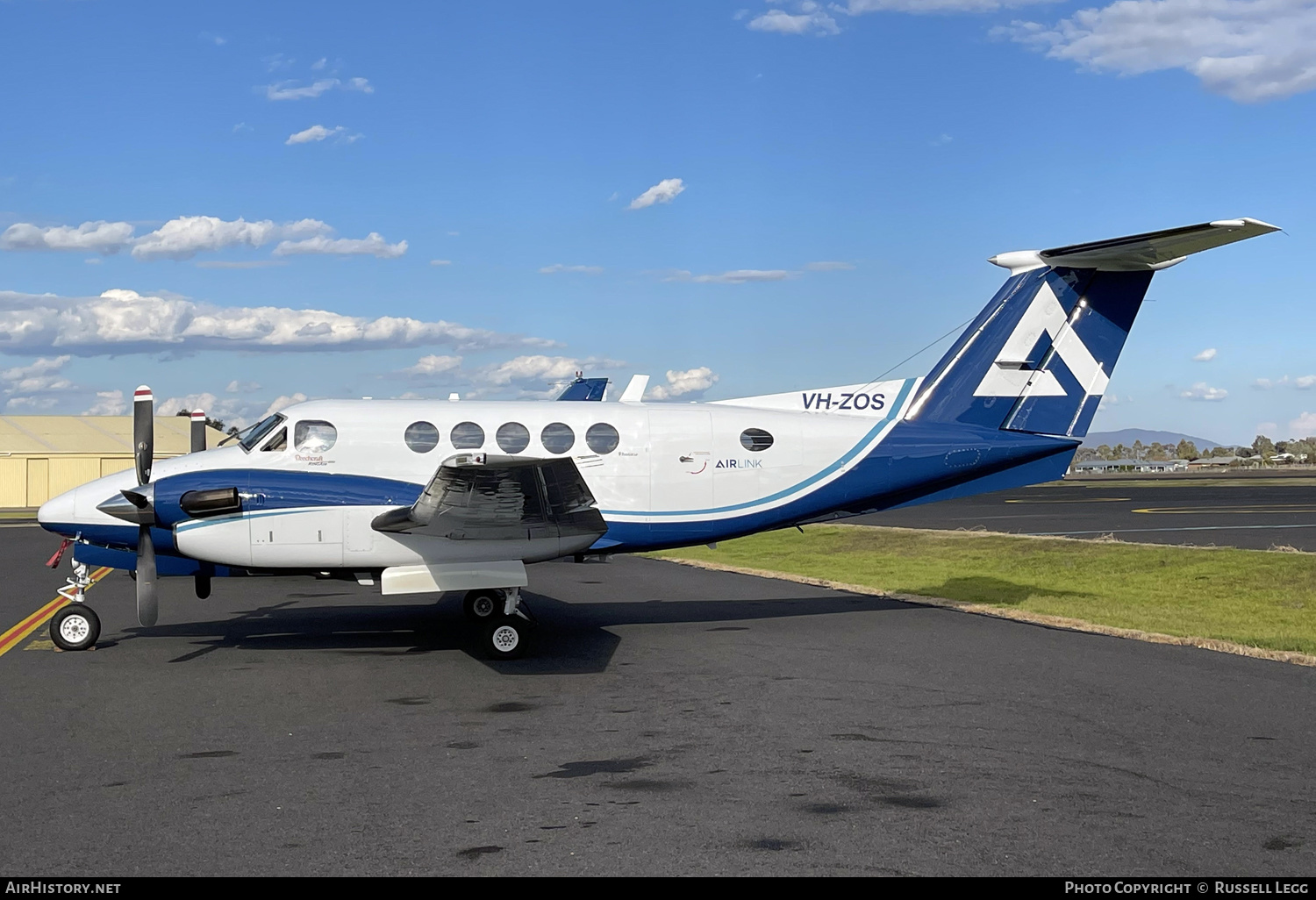 Aircraft Photo of VH-ZOS | Beech 200 Super King Air | Air Link | AirHistory.net #571329