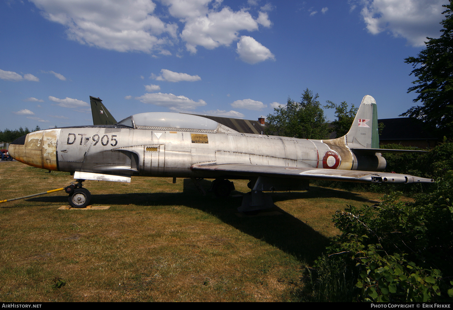 Aircraft Photo of DT-905 | Lockheed T-33A | Denmark - Air Force | AirHistory.net #571330