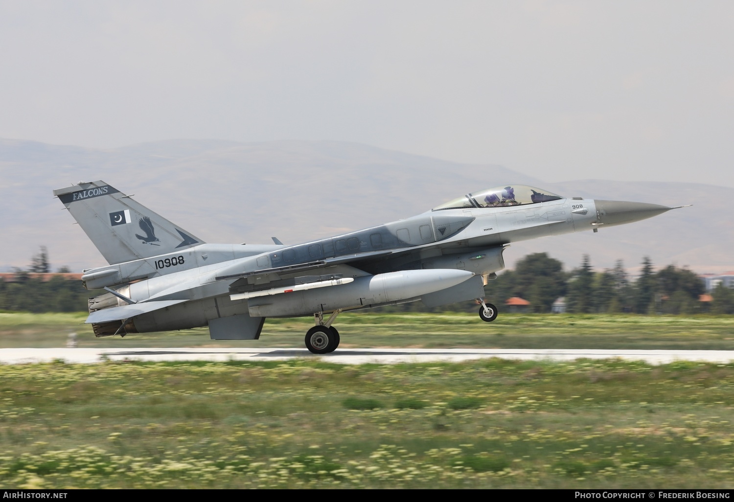 Aircraft Photo of 10908 | Lockheed Martin F-16C Fighting Falcon | Pakistan - Air Force | AirHistory.net #571332
