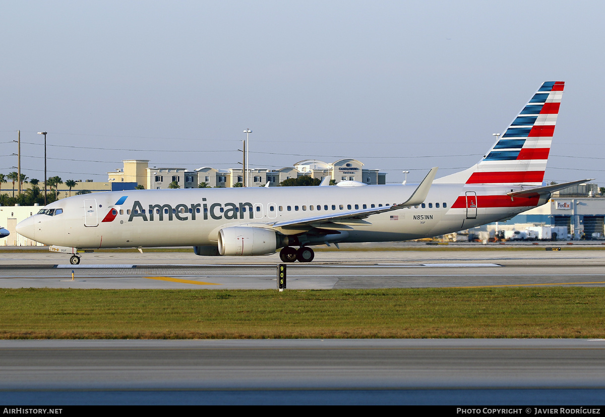 Aircraft Photo of N851NN | Boeing 737-823 | American Airlines | AirHistory.net #571350