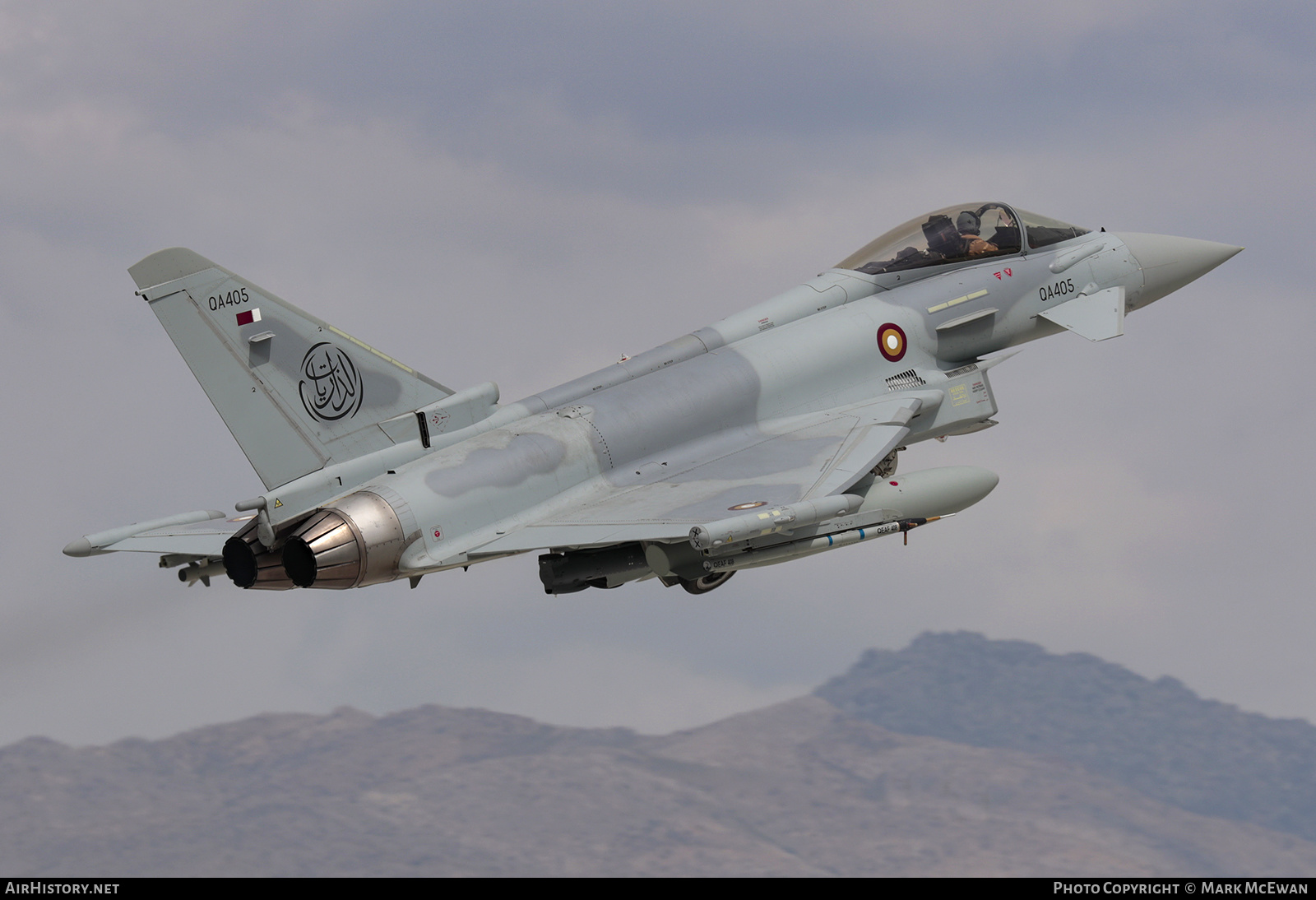 Aircraft Photo of QA405 | Eurofighter EF-2000 Typhoon | Qatar - Air Force | AirHistory.net #571354