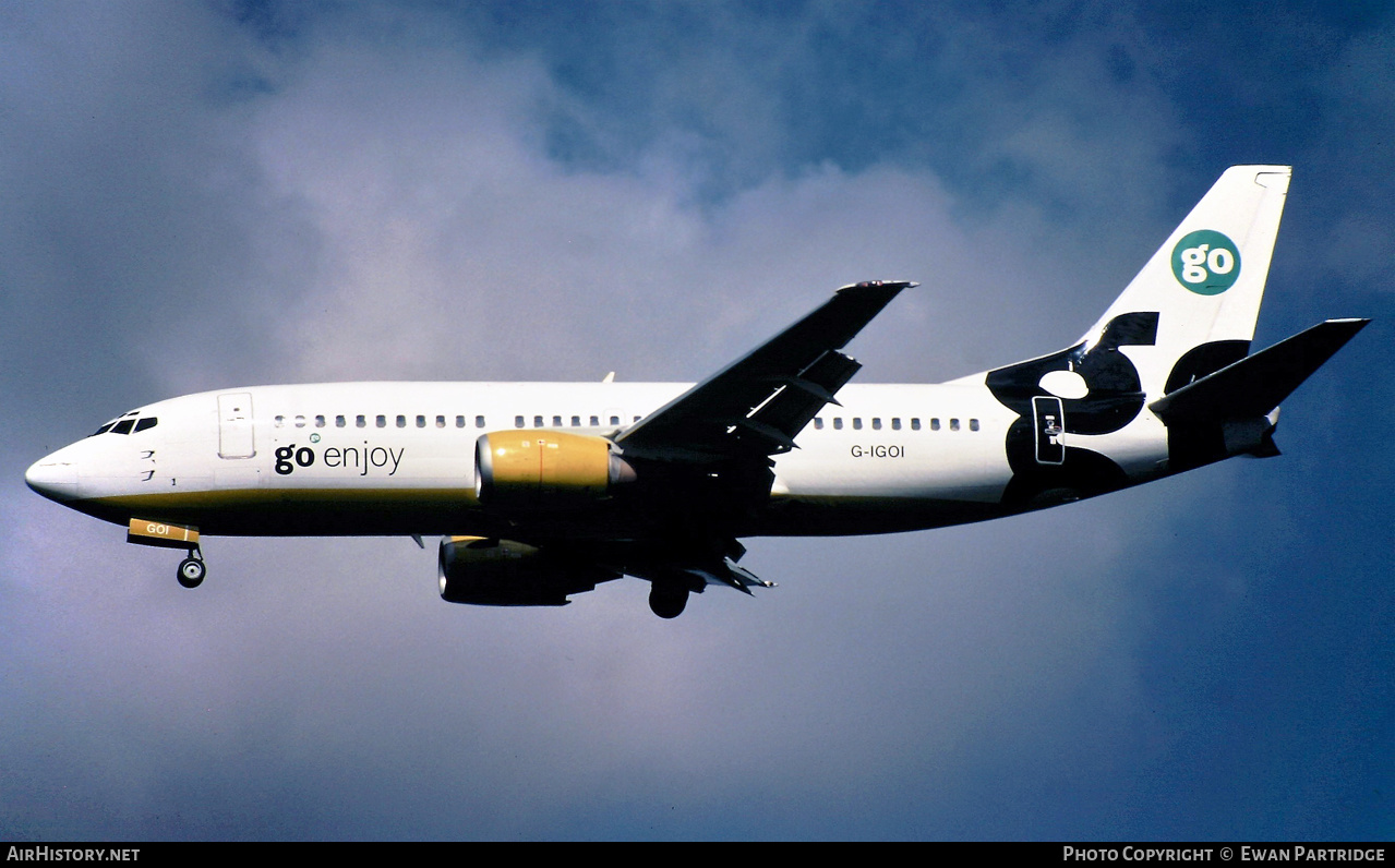 Aircraft Photo of G-IGOI | Boeing 737-33A | Go Fly | AirHistory.net #571355