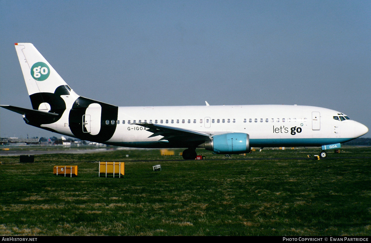 Aircraft Photo of G-IGOA | Boeing 737-3Y0 | Go Fly | AirHistory.net #571366