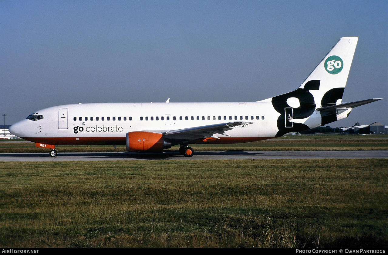 Aircraft Photo of G-IGOT | Boeing 737-3L9 | Go Fly | AirHistory.net #571367