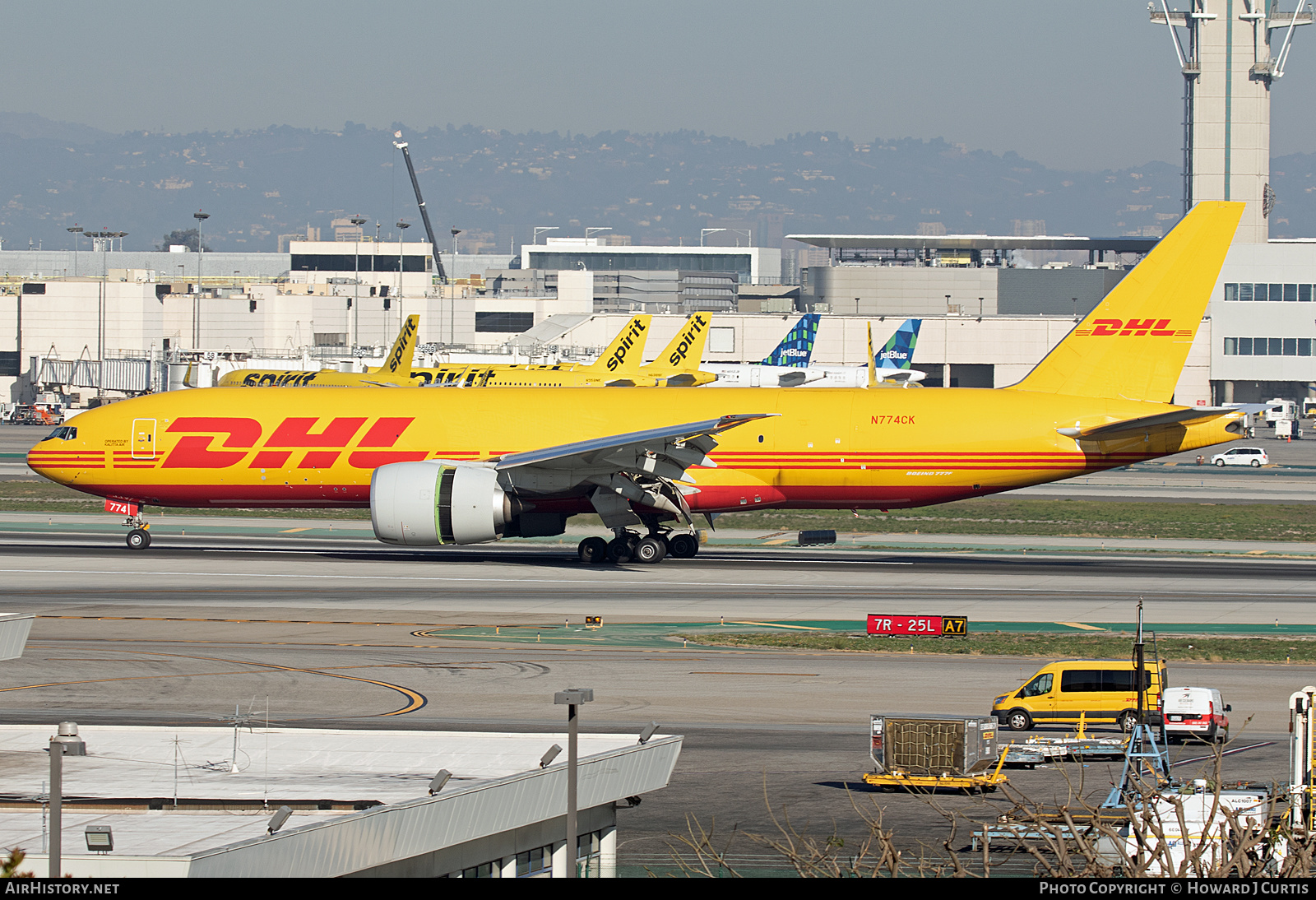 Aircraft Photo of N774CK | Boeing 777-F | DHL International | AirHistory.net #571383