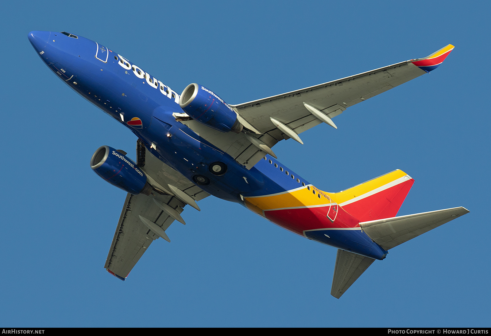 Aircraft Photo of N496WN | Boeing 737-7H4 | Southwest Airlines | AirHistory.net #571388