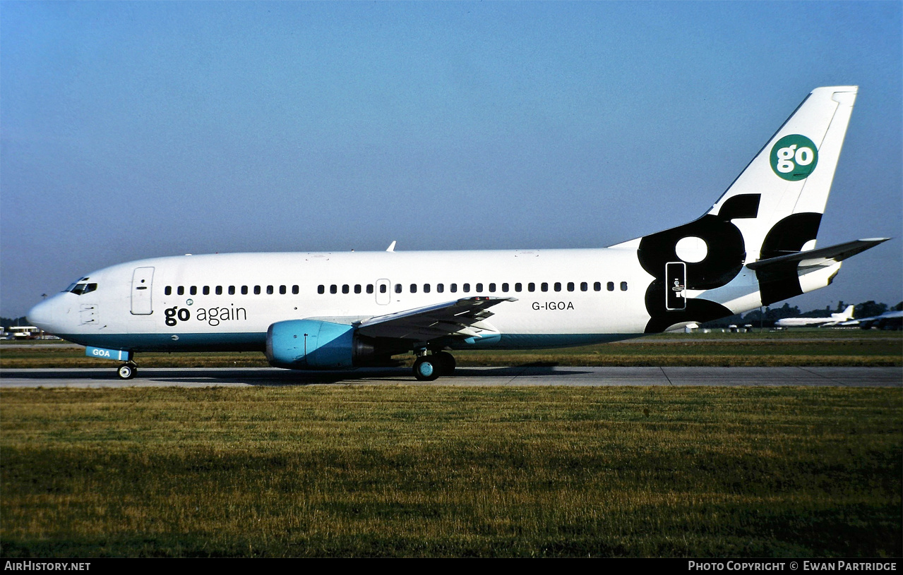 Aircraft Photo of G-IGOA | Boeing 737-3Y0 | Go Fly | AirHistory.net #571390