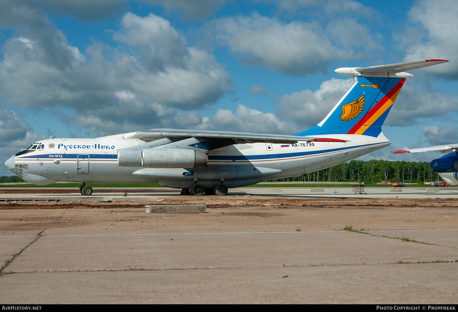Aircraft Photo of RA-76799 | Ilyushin Il-76TD | Russian Sky | AirHistory.net #571394