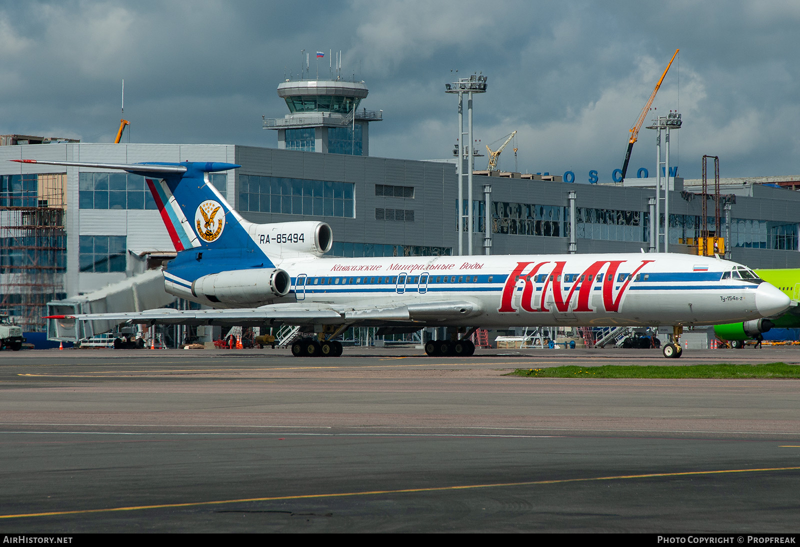 Aircraft Photo of RA-85494 | Tupolev Tu-154B-2 | KMV - Kavkazskie Mineralnye Vody | AirHistory.net #571397