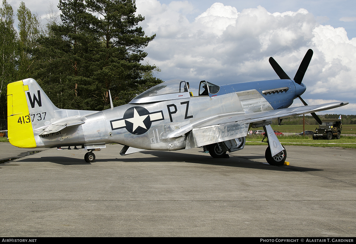 Aircraft Photo of OO-PSI / 413737 | North American P-51D Mustang | USA - Air Force | AirHistory.net #571400