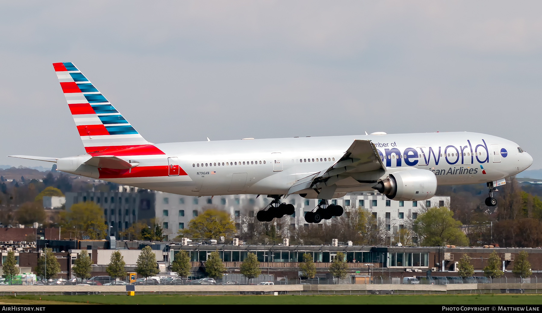 Aircraft Photo of N796AN | Boeing 777-223/ER | American Airlines | AirHistory.net #571410