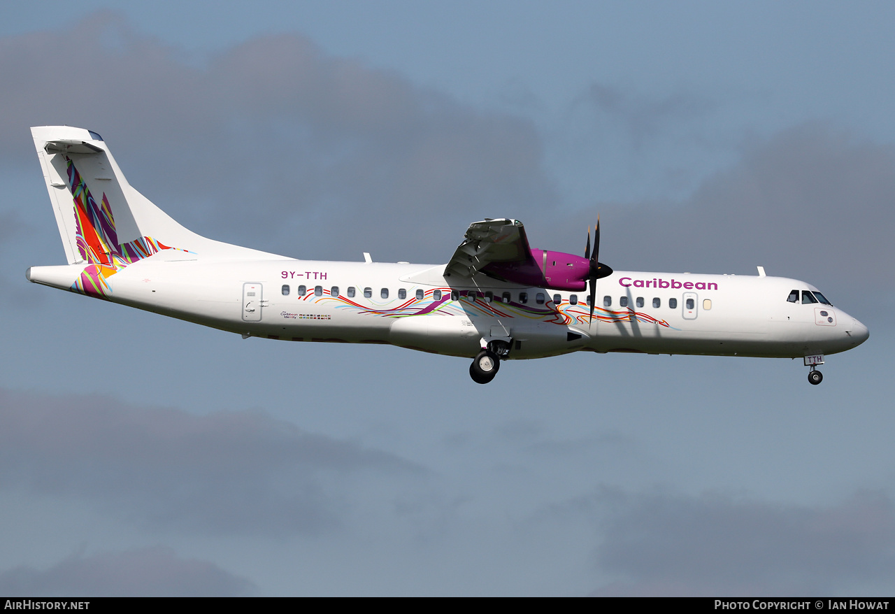 Aircraft Photo of 9Y-TTH | ATR ATR-72-600 (ATR-72-212A) | Caribbean Airlines | AirHistory.net #571411
