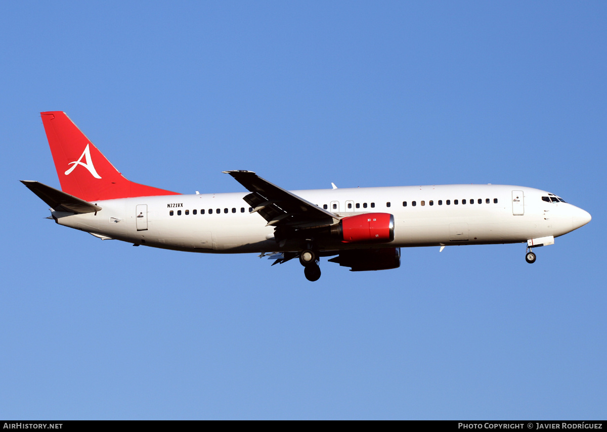 Aircraft Photo of N721VX | Boeing 737-4K5 | AlbaStar | AirHistory.net #571416