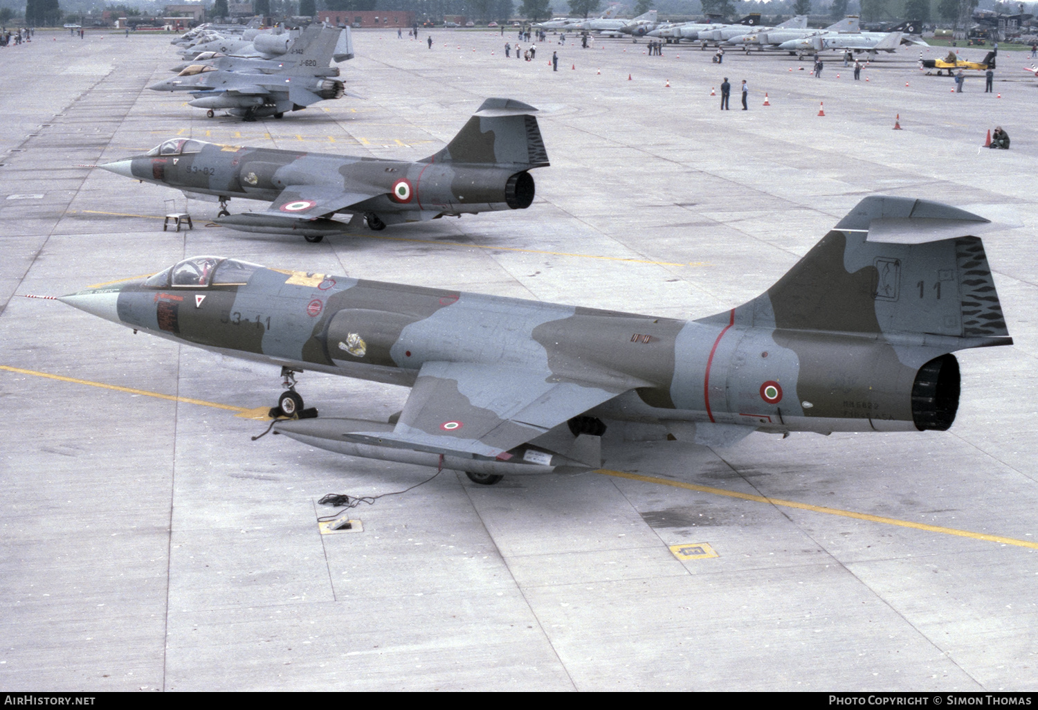 Aircraft Photo of MM6822 | Lockheed F-104S/ASA Starfighter | Italy - Air Force | AirHistory.net #571422