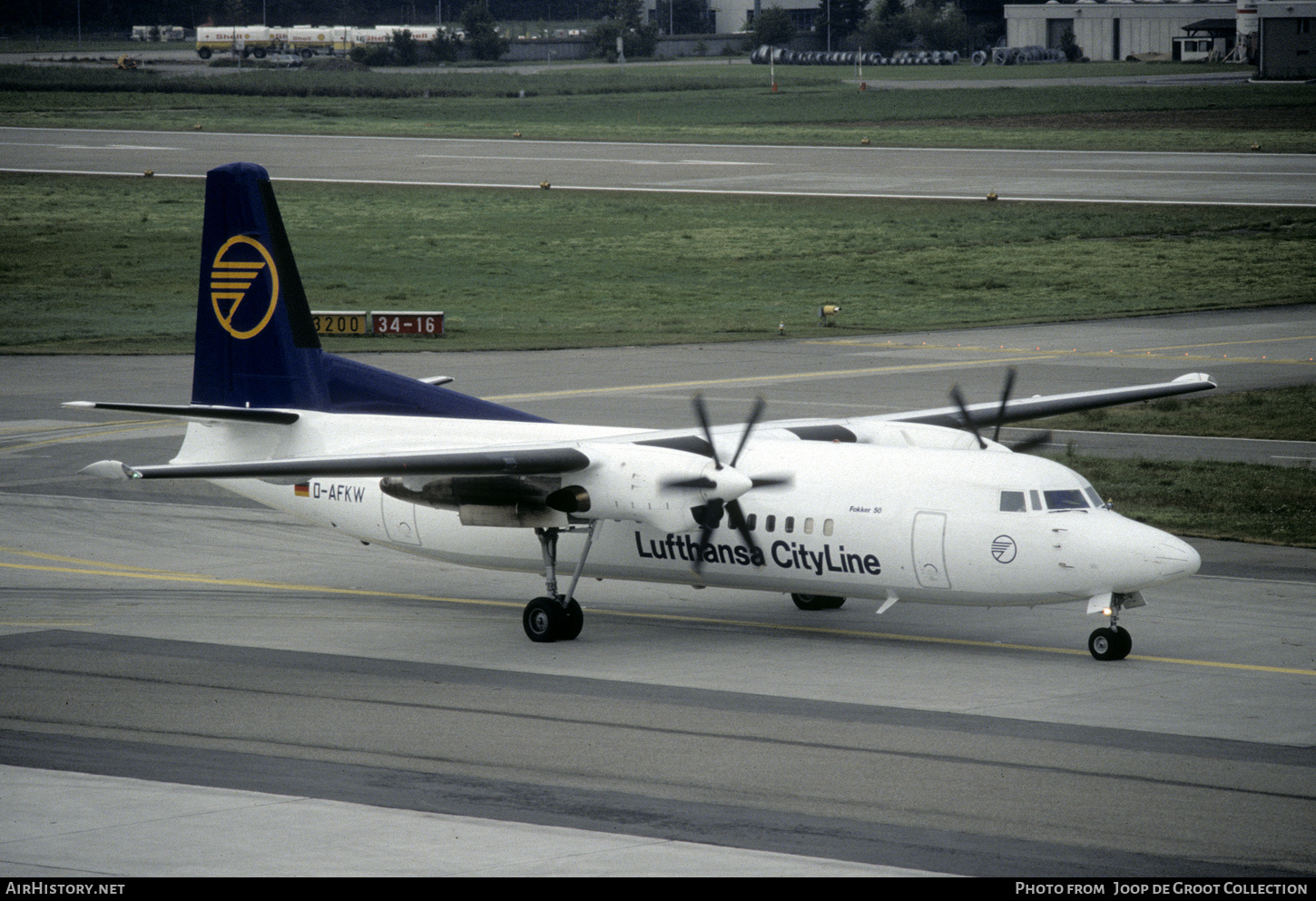 Aircraft Photo of D-AFKW | Fokker 50 | Lufthansa CityLine | AirHistory.net #571426