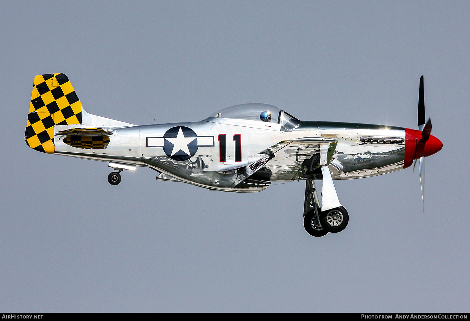 Aircraft Photo of N1451D / NL1451D | North American P-51D Mustang | USA - Air Force | AirHistory.net #571448