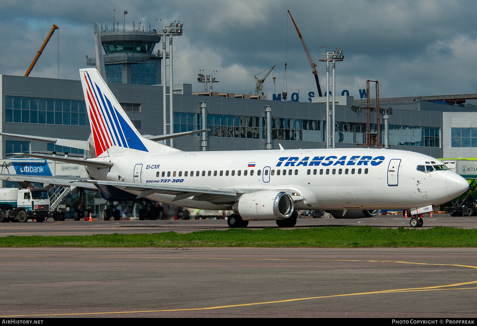 Aircraft Photo of EI-CXR | Boeing 737-329 | Transaero Airlines | AirHistory.net #571455