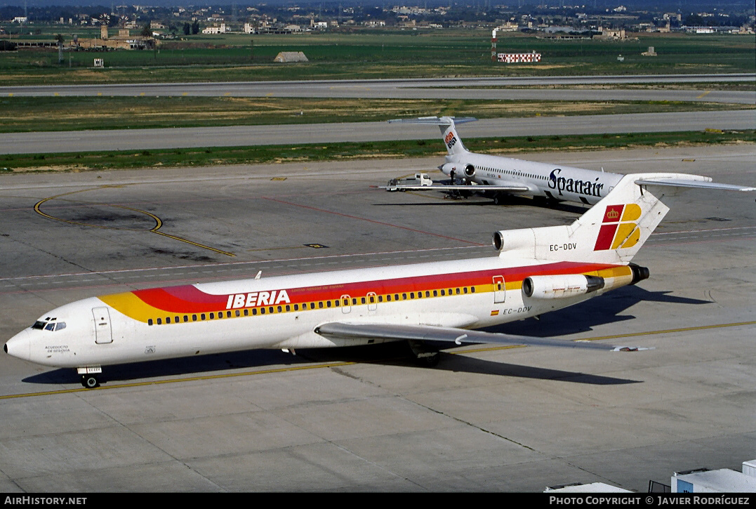 Aircraft Photo of EC-DDV | Boeing 727-256/Adv | Iberia | AirHistory.net #571467