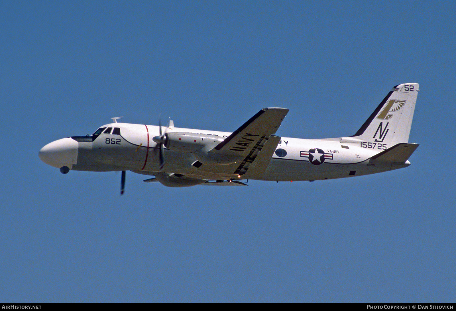 Aircraft Photo of 155725 | Grumman TC-4C Academe (G-159) | USA - Navy | AirHistory.net #571493