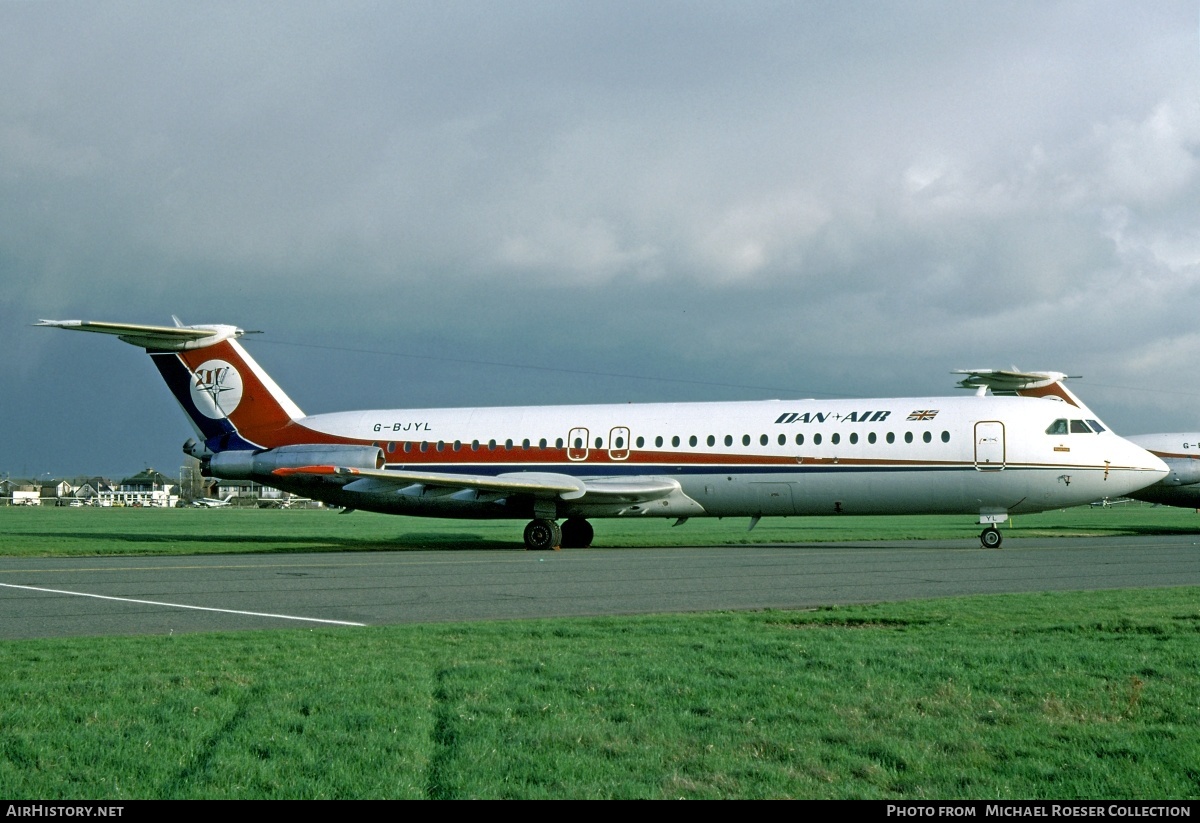 Aircraft Photo of G-BJYL | BAC 111-515FB One-Eleven | Dan-Air London | AirHistory.net #571522