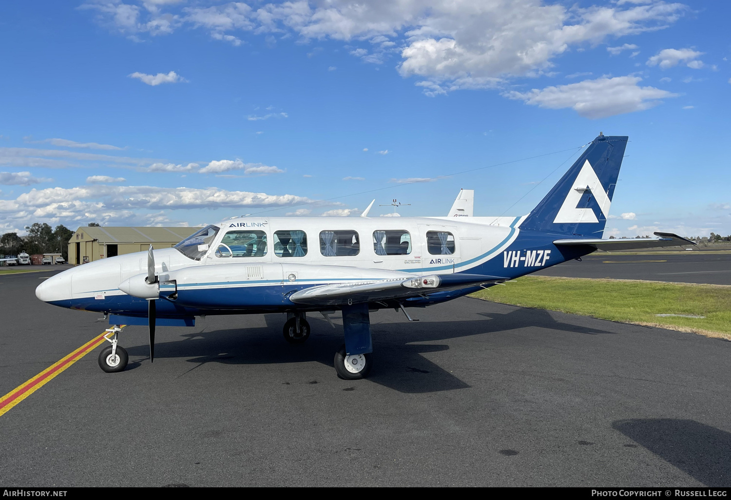 Aircraft Photo of VH-MZF | Piper PA-31-350 Chieftain | Air Link | AirHistory.net #571523