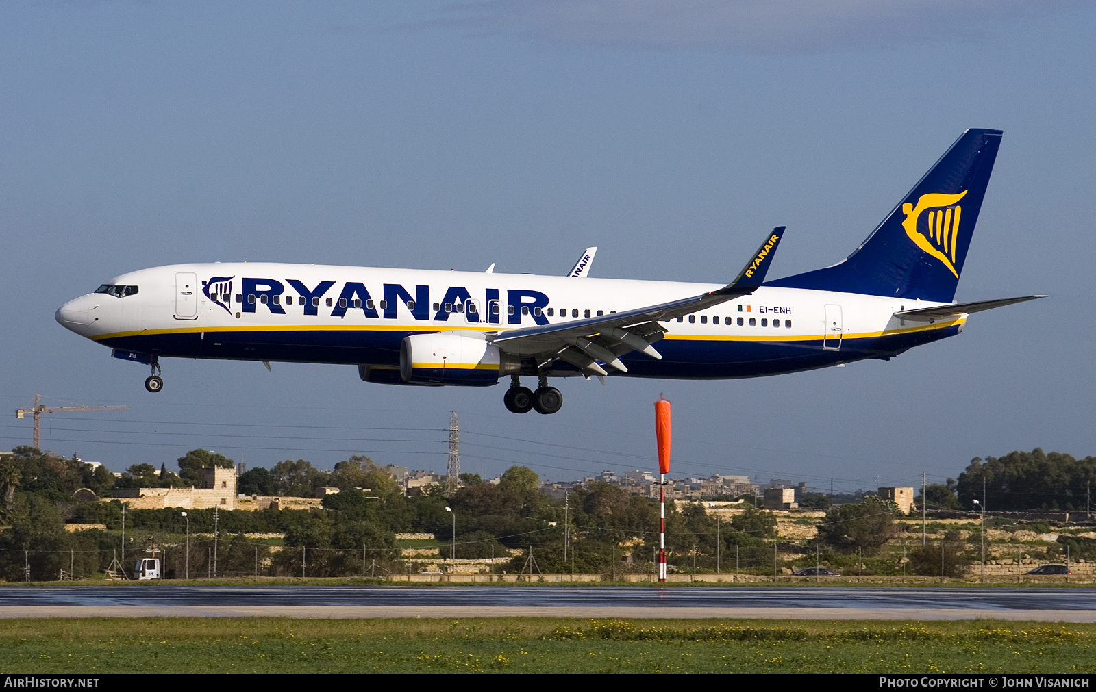 Aircraft Photo of EI-ENH | Boeing 737-8AS | Ryanair | AirHistory.net #571548