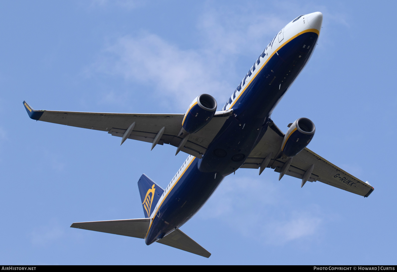 Aircraft Photo of G-RUKK | Boeing 737-8AS | Ryanair | AirHistory.net #571567