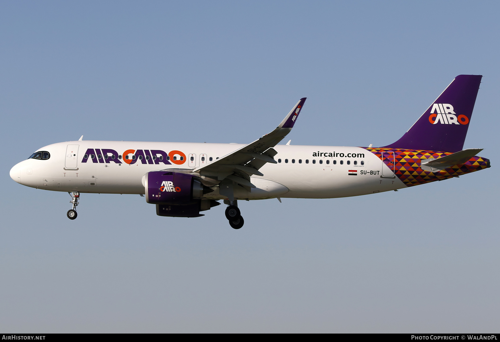 Aircraft Photo of SU-BUT | Airbus A320-251N | Air Cairo | AirHistory.net #571579