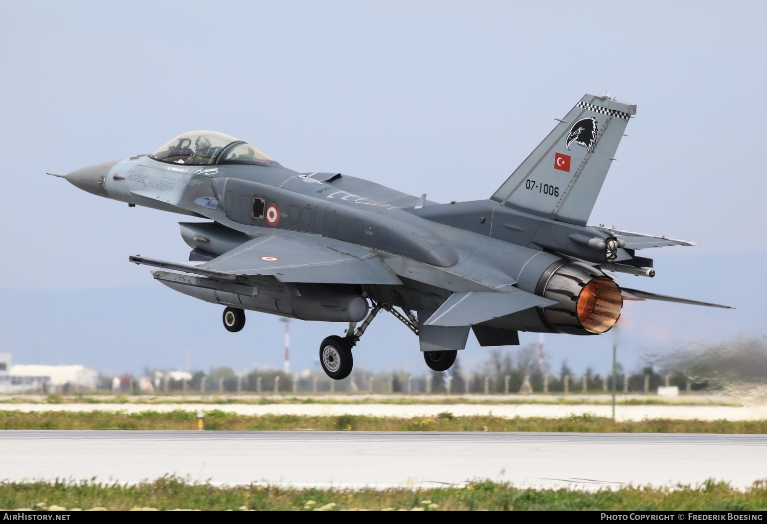 Aircraft Photo of 07-1006 | Lockheed Martin F-16C Fighting Falcon | Turkey - Air Force | AirHistory.net #571581