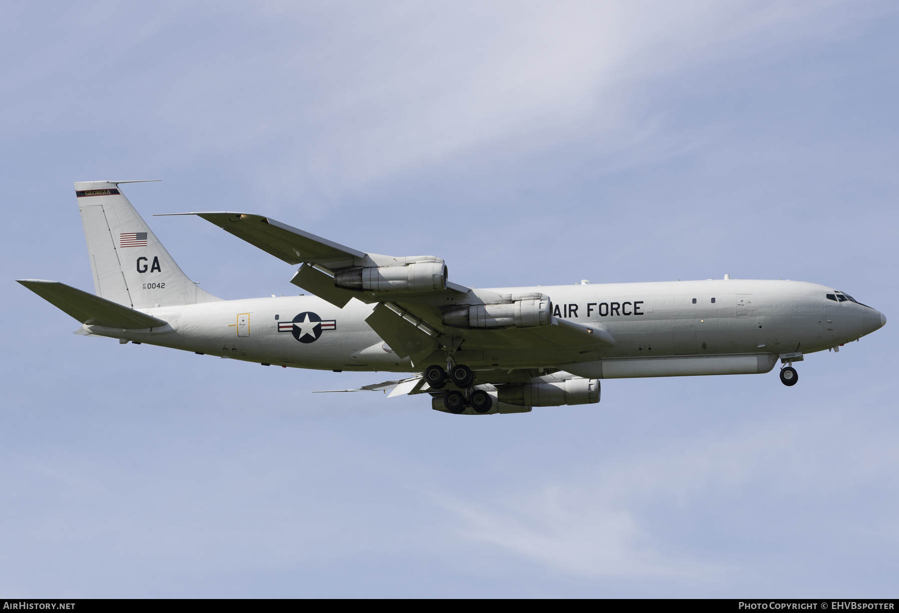 Aircraft Photo of 96-0042 / AF96-0042 | Boeing E-8C J-Stars (707-300C) | USA - Air Force | AirHistory.net #571590