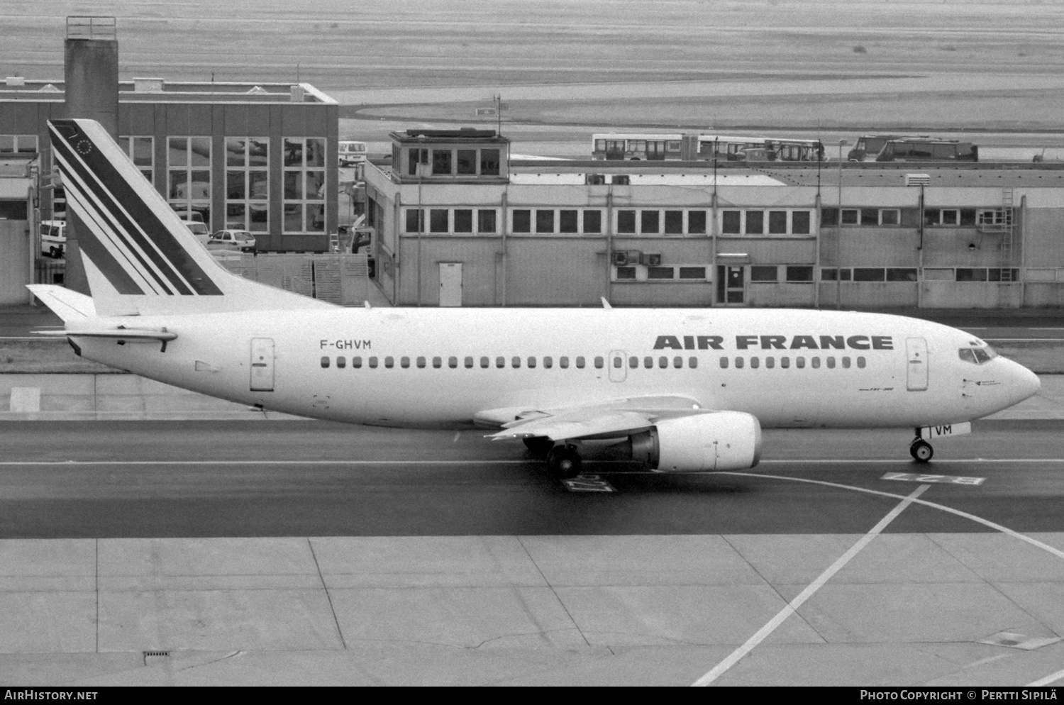 Aircraft Photo of F-GHVM | Boeing 737-33A | Air France | AirHistory.net #571596