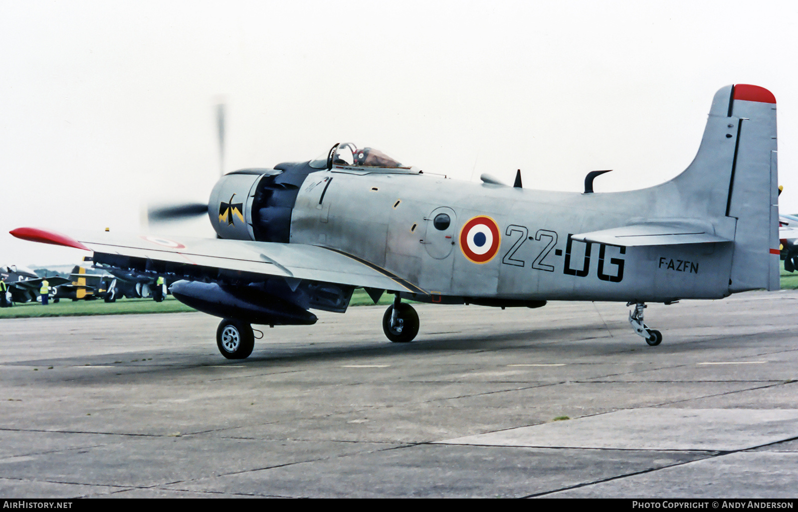 Aircraft Photo of F-AZFN / 125716 | Douglas A-1D Skyraider (AD-4N) | France - Air Force | AirHistory.net #571605