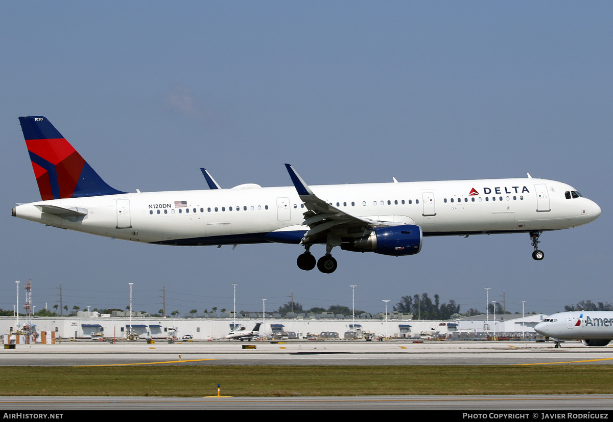 Aircraft Photo of N120DN | Airbus A321-211 | Delta Air Lines | AirHistory.net #571622