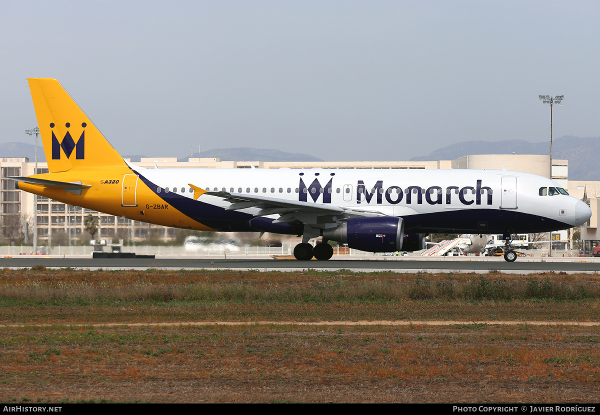 Aircraft Photo of G-ZBAR | Airbus A320-214 | Monarch Airlines | AirHistory.net #571624
