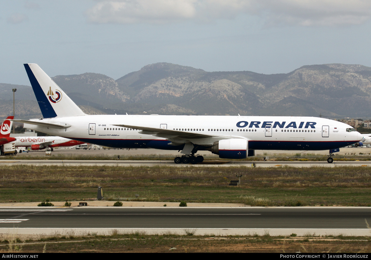 Aircraft Photo of VP-BHB | Boeing 777-2Q8/ER | Orenair | AirHistory.net #571629