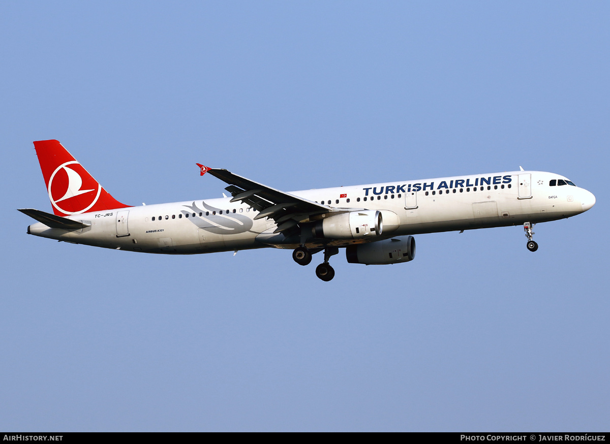 Aircraft Photo of TC-JRS | Airbus A321-231 | Turkish Airlines | AirHistory.net #571631