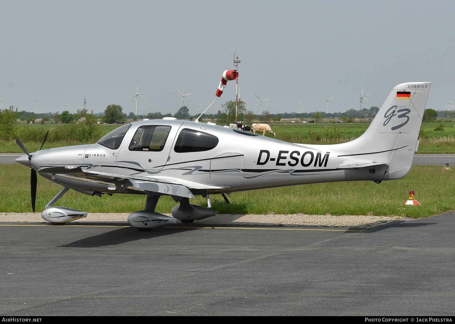 Aircraft Photo of D-ESOM | Cirrus SR-22 G3-GTS | AirHistory.net #571636