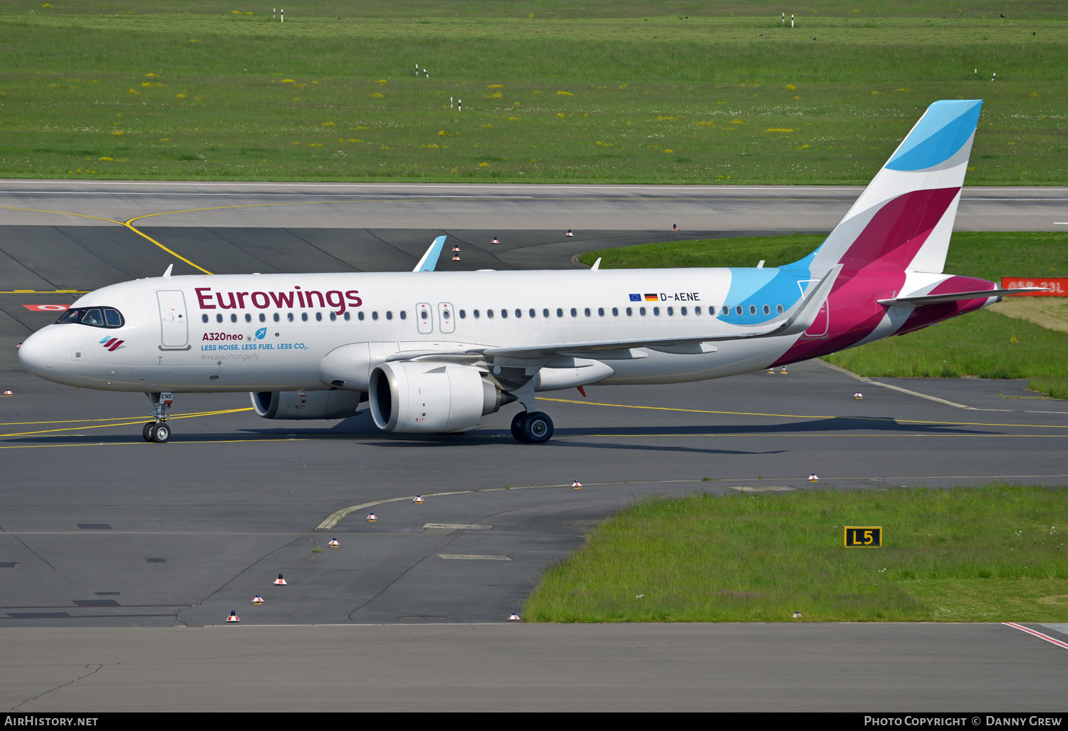 Aircraft Photo of D-AENE | Airbus A320-251N | Eurowings | AirHistory.net #571641